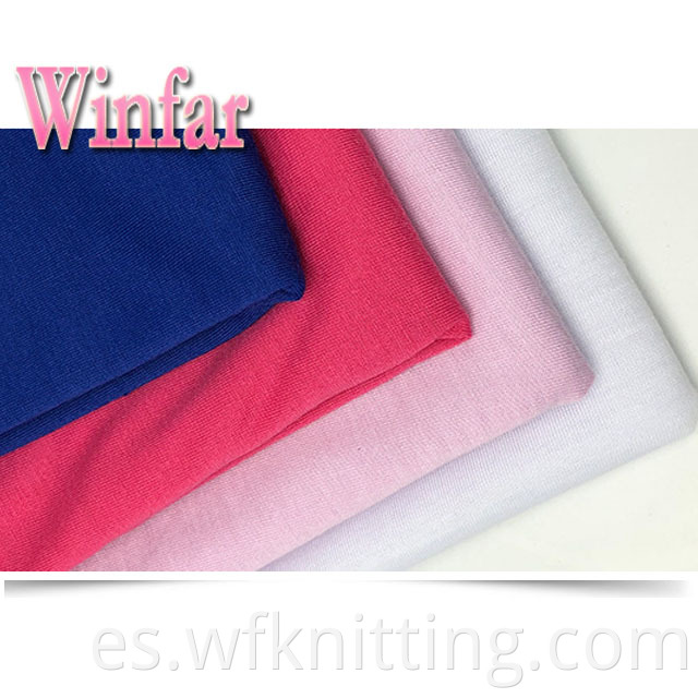 Pure Color Polyester Stretch Fabric